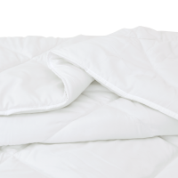 Produktbild för Året runt duvet med kudde 2 pcs Vit Mikrofiber