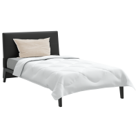 Produktbild för Året runt duvet med kudde 2 pcs Vit Mikrofiber