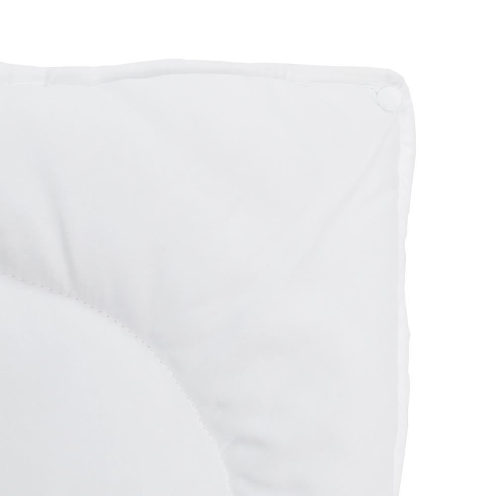 Produktbild för Täckeset med kudde 2 pcs Vit Mikrofiber