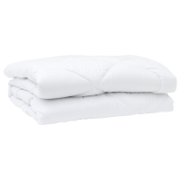 Produktbild för Sommar Duvet med kudde 3 pcs Vit Mikrofiber