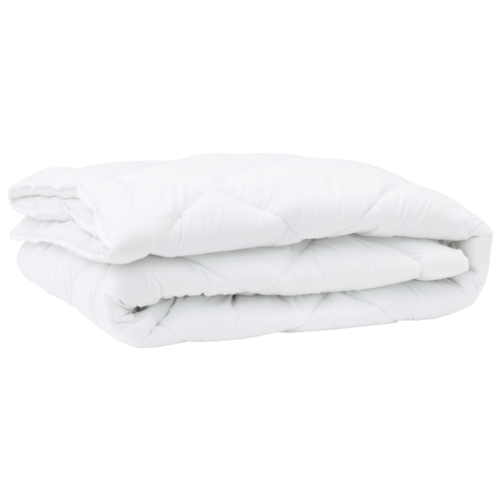 Produktbild för All-säsong Duvet med kudde 3 pcs Vit Mikrofiber