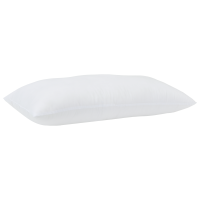 Produktbild för Duntäcke med kudde 3 pcs Vit Mikrofiber