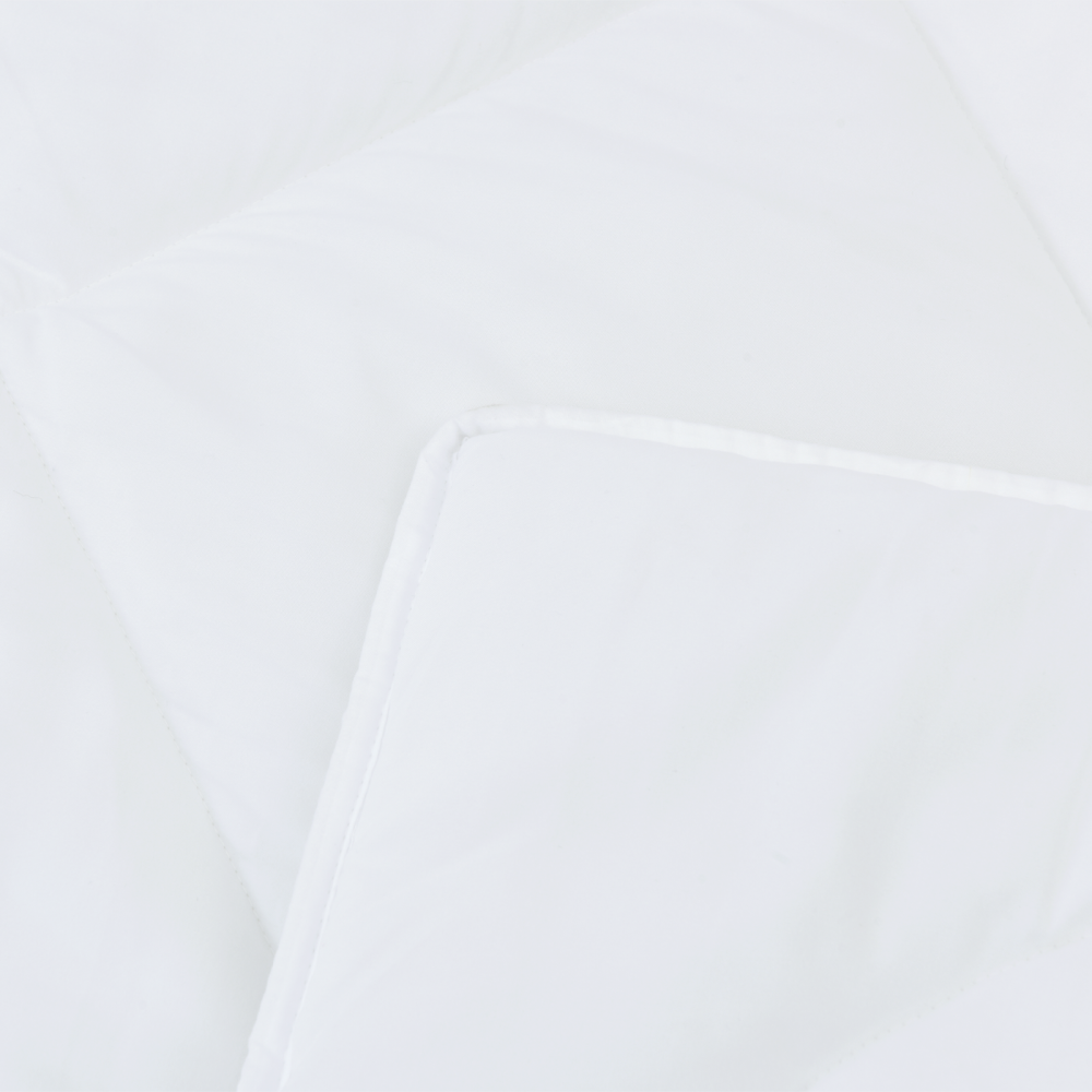 Produktbild för Duntäcke med kudde 3 pcs Vit Mikrofiber