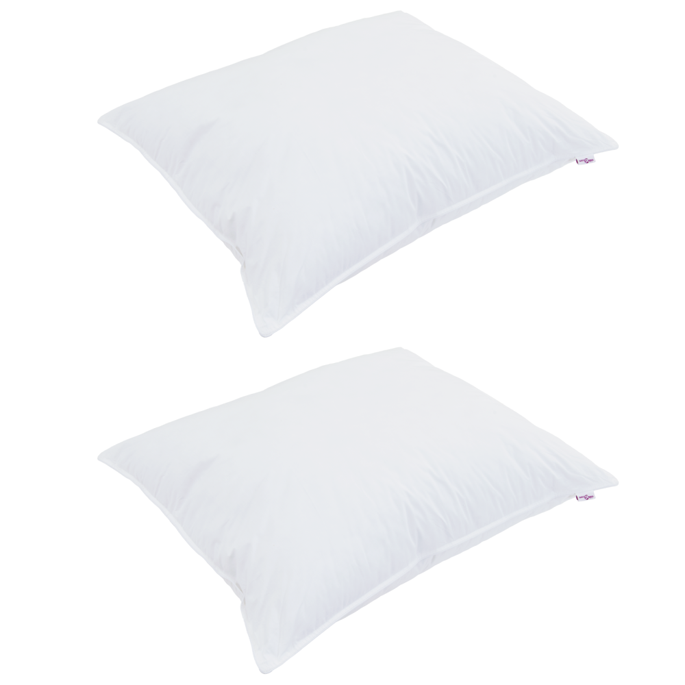 Produktbild för Vinter Täcke med kudde 3 pcs Vit Mikrofiber