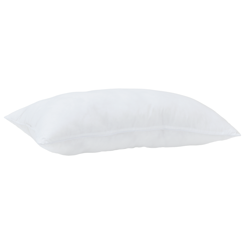 Produktbild för Duntäcke med kudde 3 pcs Vit Mikrofiber