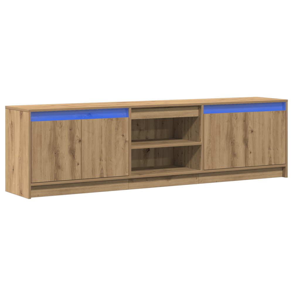 Produktbild för TV Enheter 180 x 34 x 50 cm Brun Konstruerat trä