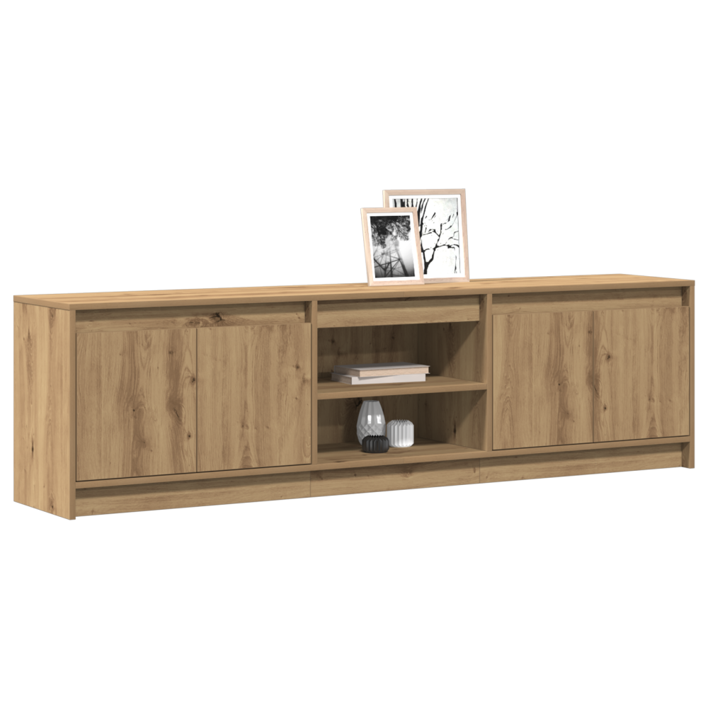 Produktbild för TV Enheter 180 x 34 x 50 cm Brun Konstruerat trä