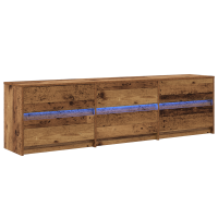 Produktbild för TV Enheter 180 x 34 x 50 cm Gammalt trä Konstruerat trä