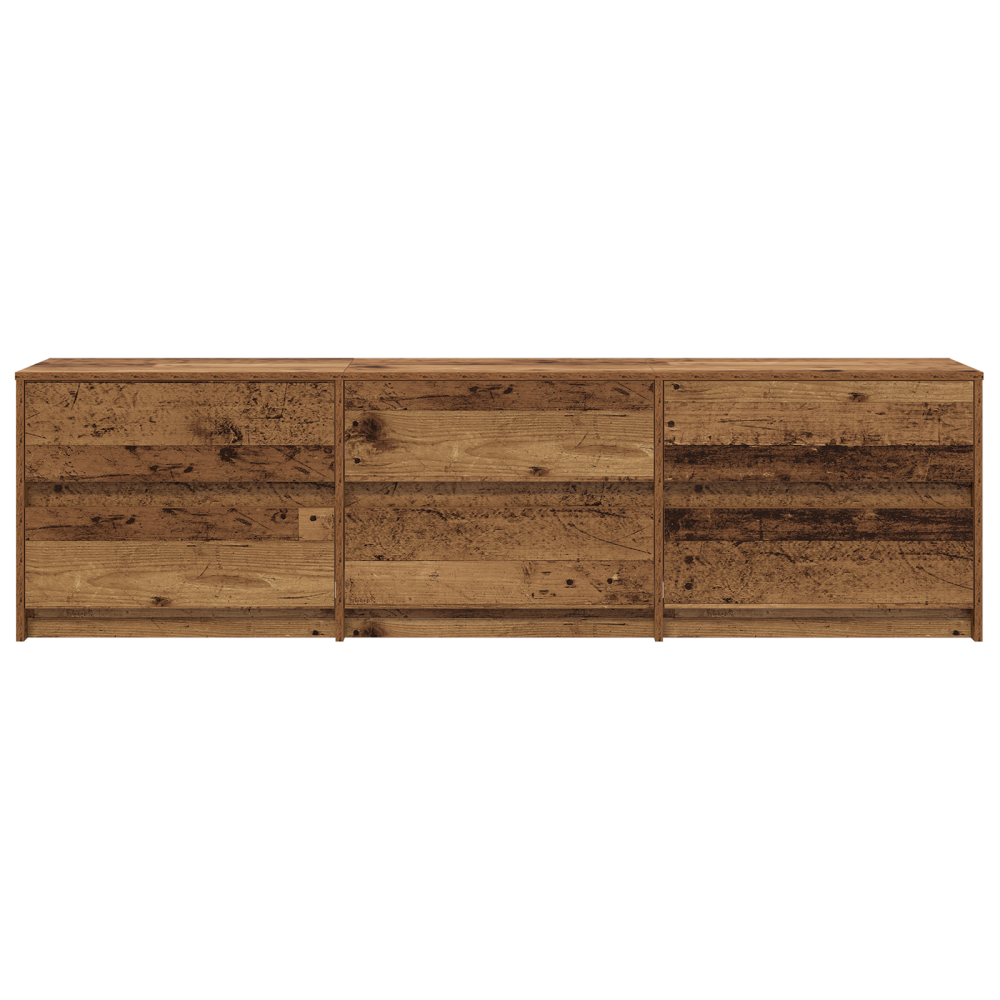 Produktbild för TV Enheter 180 x 34 x 50 cm Gammalt trä Konstruerat trä