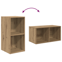Produktbild för TV-bänkset Artisan Ek 37 x 37 x 107 cm Konstruerat trä