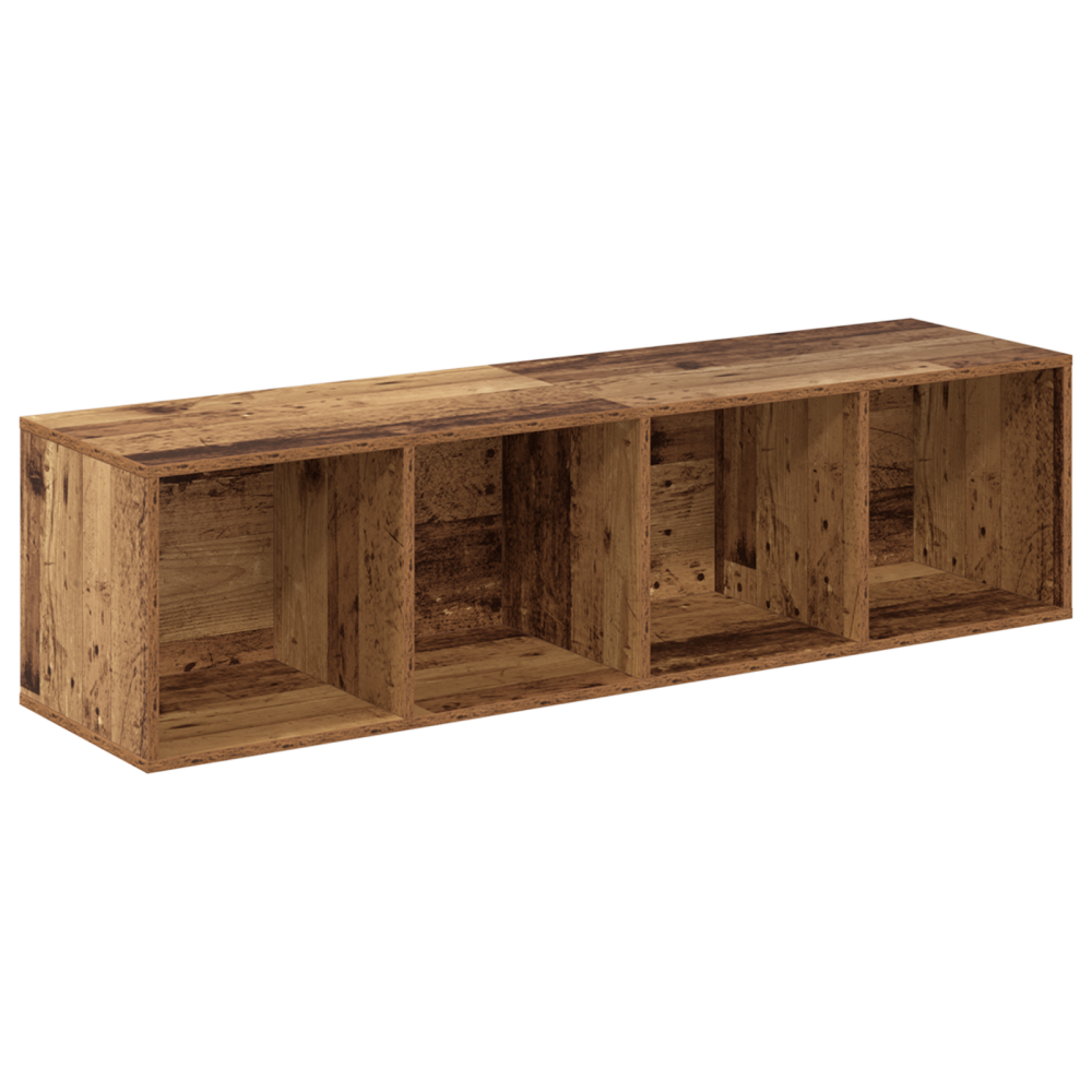 Produktbild för TV-bänkset 4 pcs Brun 37 x 37 x 142,5 cm Konstruerat trä