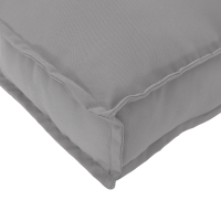Produktbild för Kuddsats 3 pcs Grå Oxford Tyg