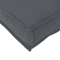 Produktbild för Kuddsats 3 pcs Antracit Oxford Tyg