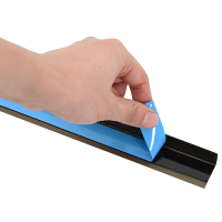 Produktbild för Trappnoslister 10 pcs Brun 67 x 3 x 2 cm Aluminium