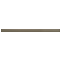 Produktbild för Trappnoslister 10 pcs champagne 67 x 3 x 2 cm Aluminium