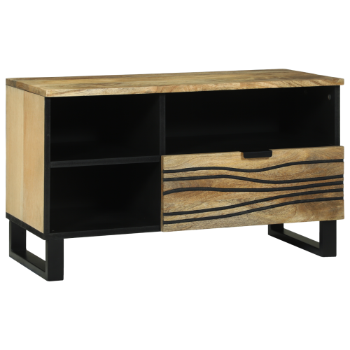 vidaXL TV Enheter med låda Brun 80 x 33 x 46 cm Konstruerat trä