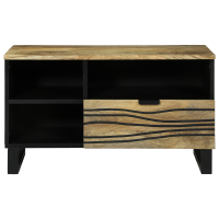 Produktbild för TV Enheter med låda Brun 80 x 33 x 46 cm Konstruerat trä