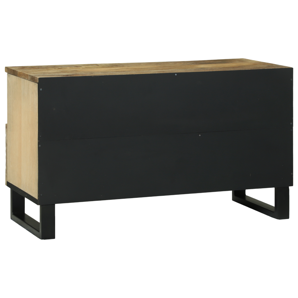 Produktbild för TV Enheter med låda Brun 80 x 33 x 46 cm Konstruerat trä