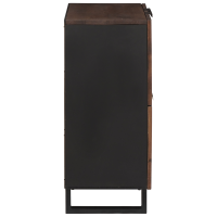 Produktbild för Medielagringsskåp och hyllor Brun 60 x 33.5 x 75 cm