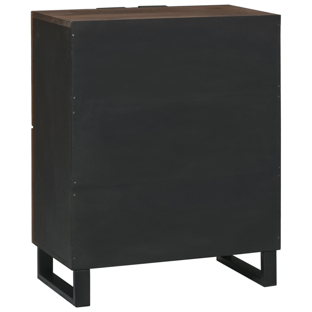 Produktbild för Medielagringsskåp och hyllor Brun 60 x 33.5 x 75 cm