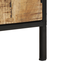 Produktbild för Nattduksbord 2 pcs Brun och svart 30 x 30 x 40 cm