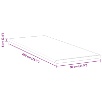 Produktbild för Madrasskydd Vit och grön 80 x 200 cm Jacquard tyg