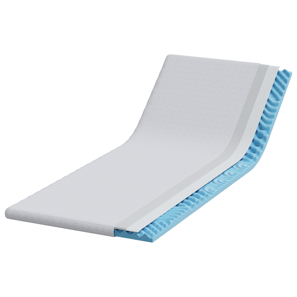 Produktbild för Madrasskydd Vit 80 x 200 cm Jacquard tyg