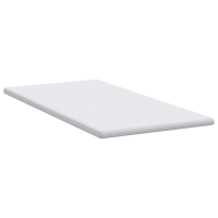 Produktbild för Madrasskydd Vit 90 x 200 cm Jacquard tyg