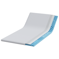 Produktbild för Madrasskydd Vit 100 x 200 cm Jacquard tyg