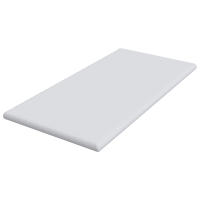 Produktbild för Madrasskydd Vit 120 x 200 cm Jacquard tyg