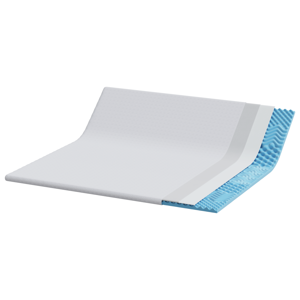 Produktbild för Madrasskydd Vit 200 x 200 cm Jacquard tyg