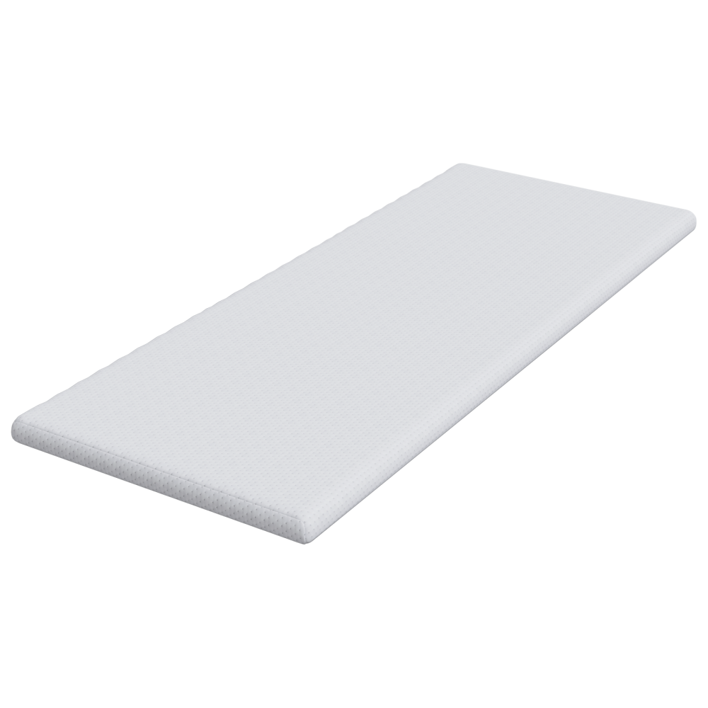 Produktbild för Madrasskydd Vit 80 x 200 cm Jacquard tyg