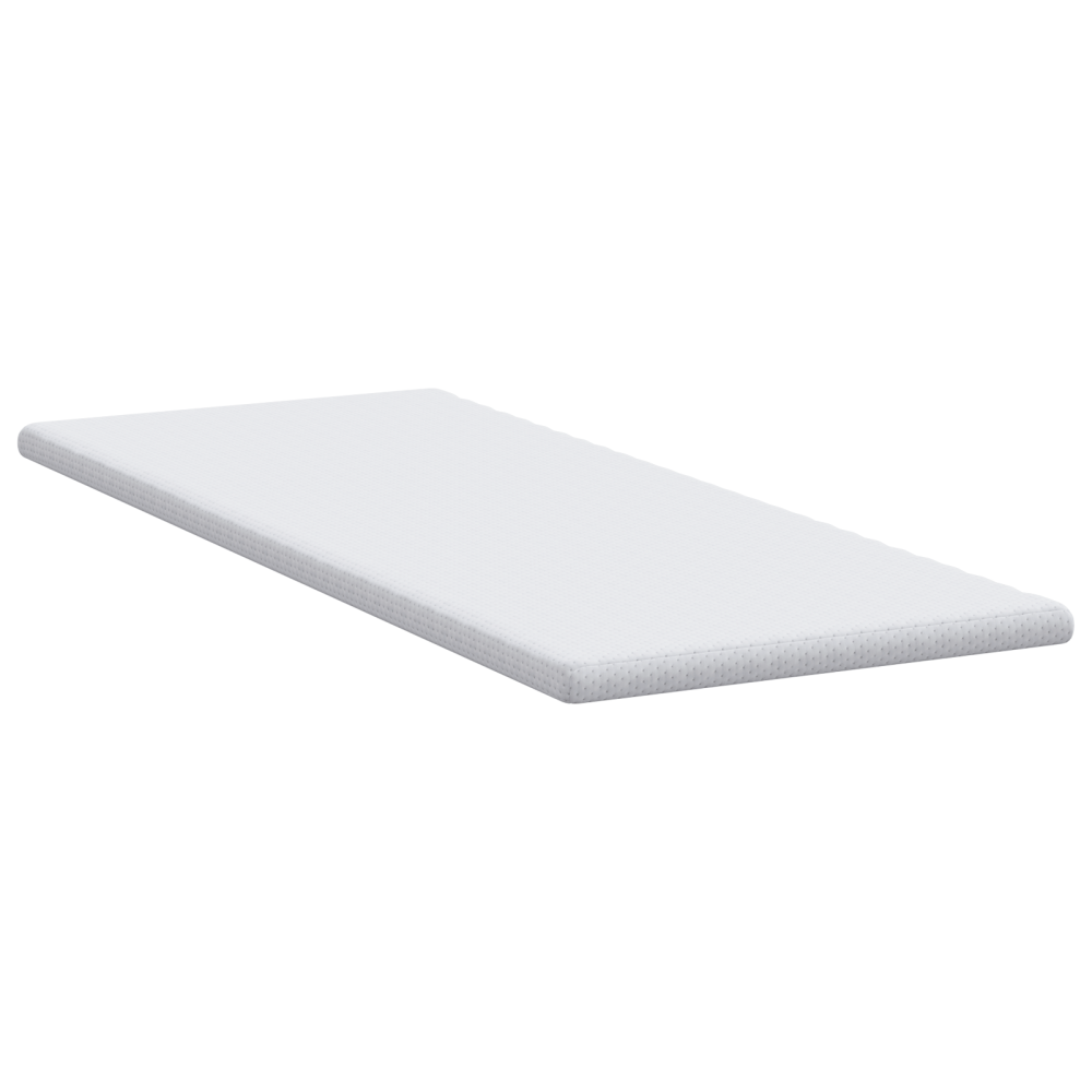 Produktbild för Madrasskydd Vit 80 x 200 cm Jacquard tyg