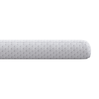 Produktbild för Madrasskydd Vit 200 x 200 cm Jacquard tyg