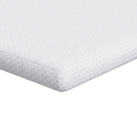 Produktbild för Madrasskydd Vit 100 x 200 cm Jacquard tyg
