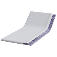 Produktbild för Madrasskydd Vit 120 x 200 cm Jacquard tyg