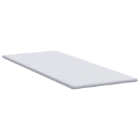 Produktbild för Memory foam madrass toppers for Vuxna Mjuk 80 x 200 cm Vit