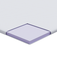 Produktbild för Memory foam madrass toppers for Vuxna Mjuk 90 x 200 cm 3,5 cm