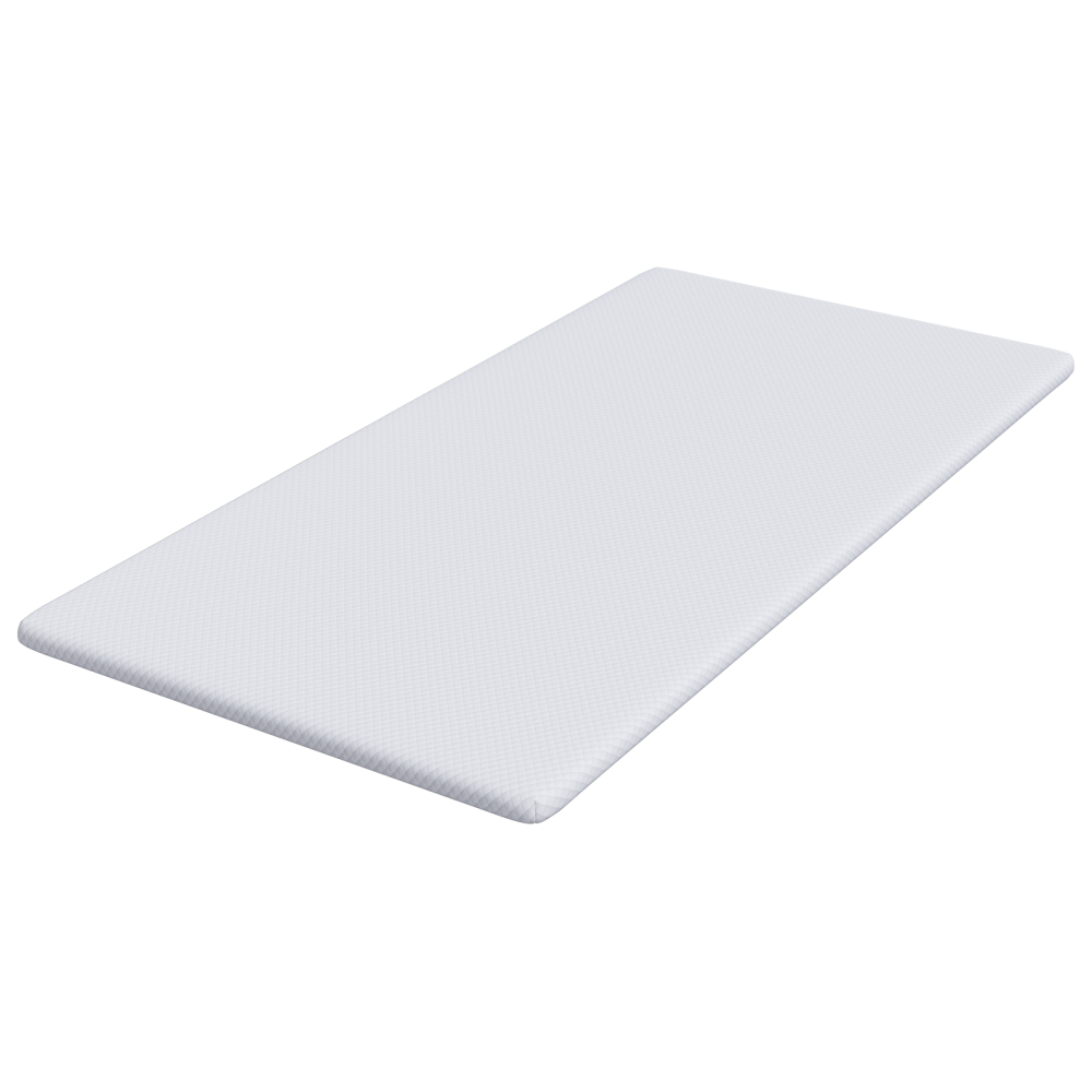 Produktbild för Memory foam madrass toppers for Vuxna Mjuk 120 x 200 cm Vit