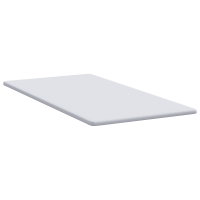 Produktbild för Memory foam madrass toppers for Vuxna Mjuk 120 x 200 cm Vit