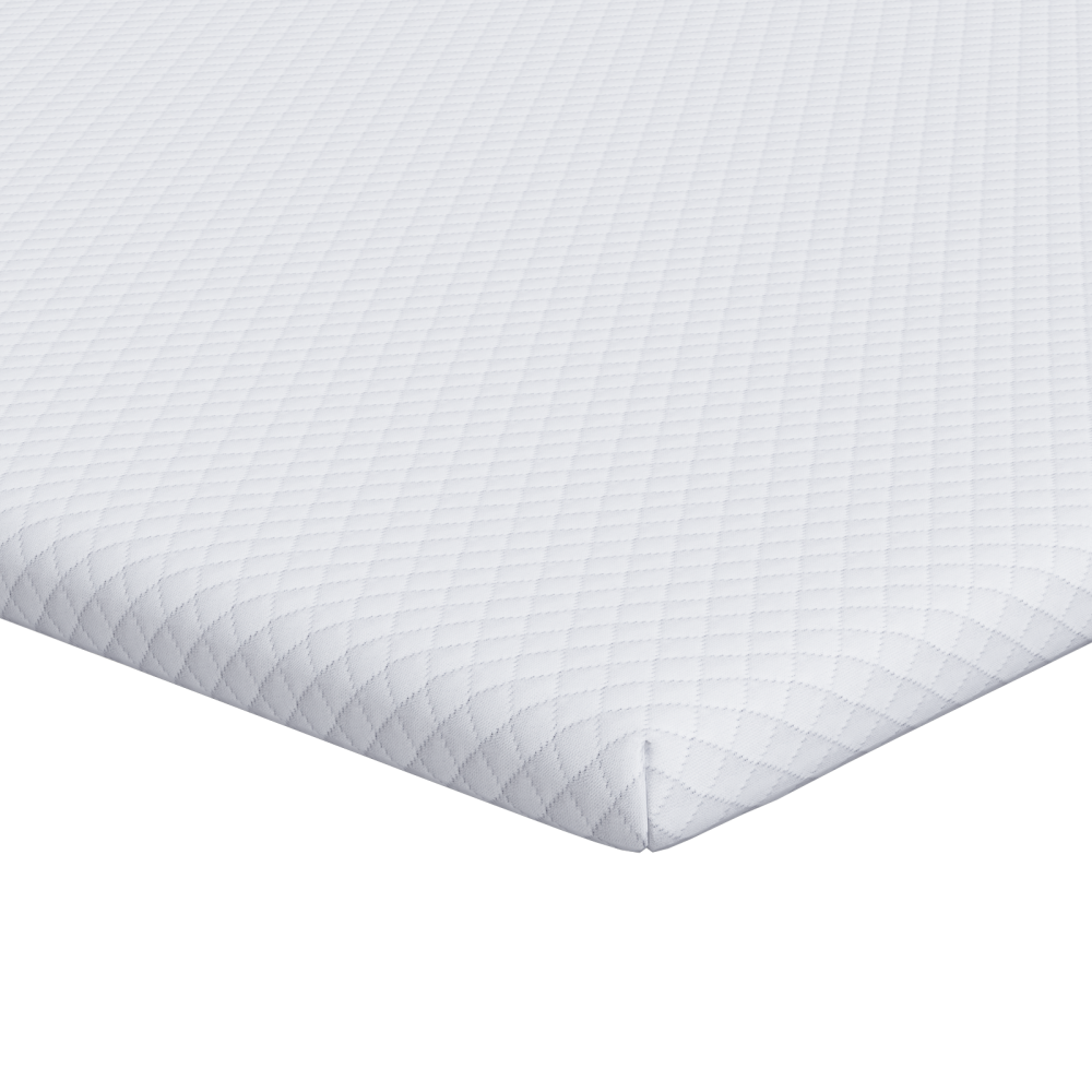 Produktbild för Memory foam madrass toppers for Vuxna Mjuk 140 x 190 cm Vit