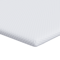 Produktbild för Memory foam madrass toppers for Vuxna Mjuk 140 x 200 cm Vit