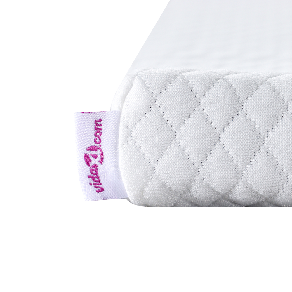 Produktbild för Memory foam madrass toppers for Vuxna Mjuk 140 x 200 cm Vit