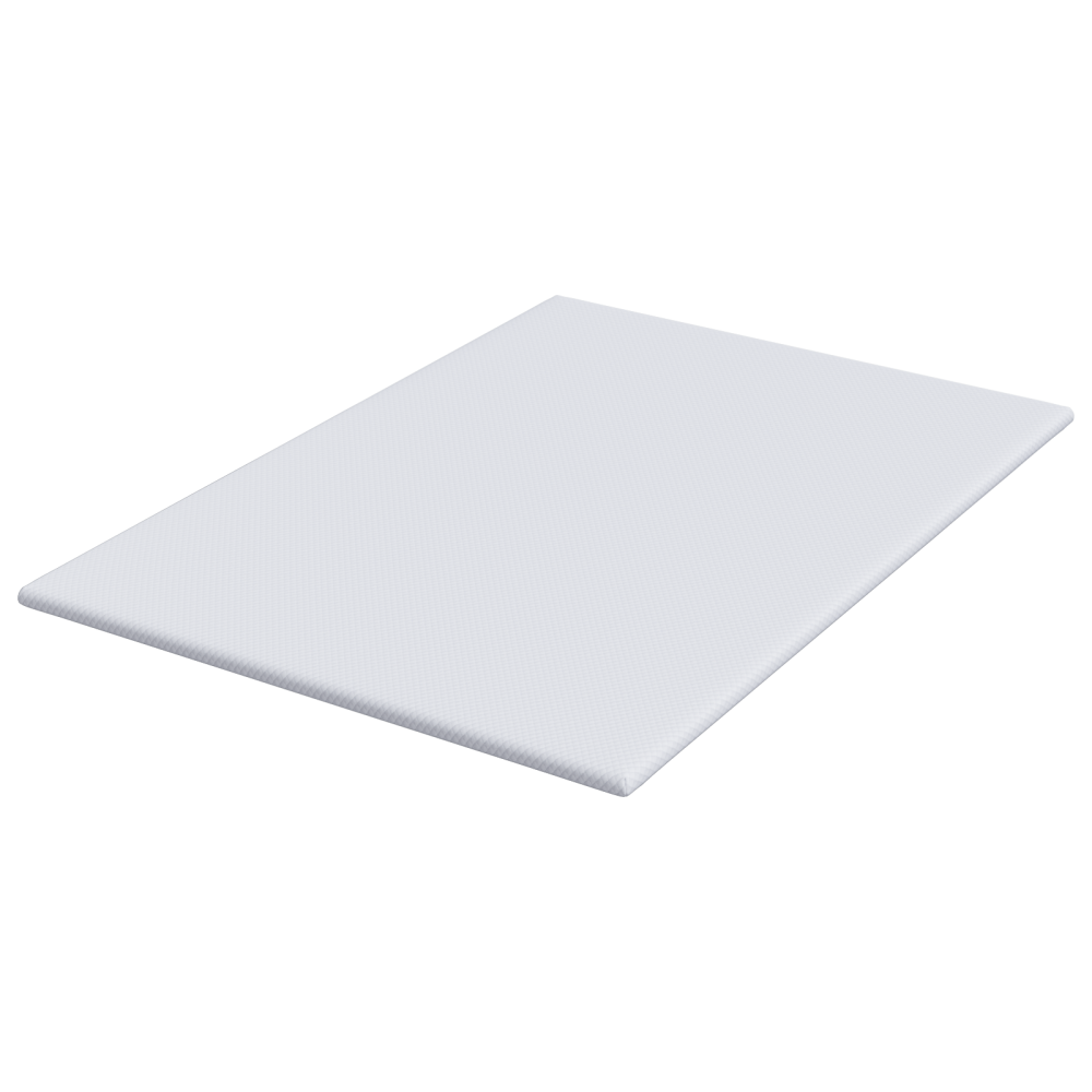 Produktbild för Memory foam madrass toppers for Vuxna Mjuk 160 x 200 cm Vit