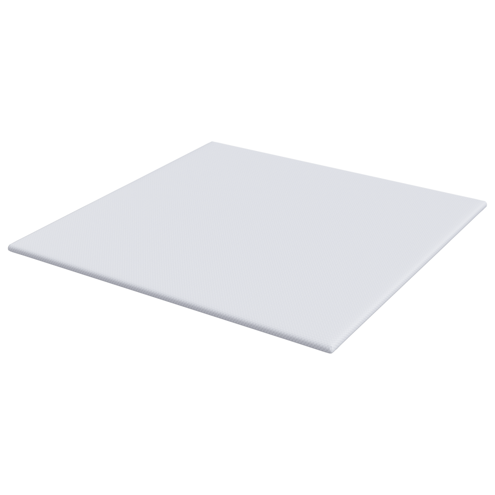 Produktbild för Memory foam madrass toppers for Vuxna Mjuk 200 x 200 cm Vit