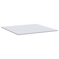 Produktbild för Memory foam madrass toppers for Vuxna Mjuk 200 x 200 cm Vit