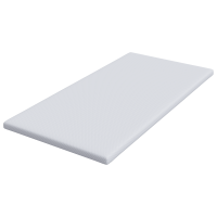Produktbild för Memory foam madrass toppers for Vuxna Mjuk 90 x 190 cm Vit
