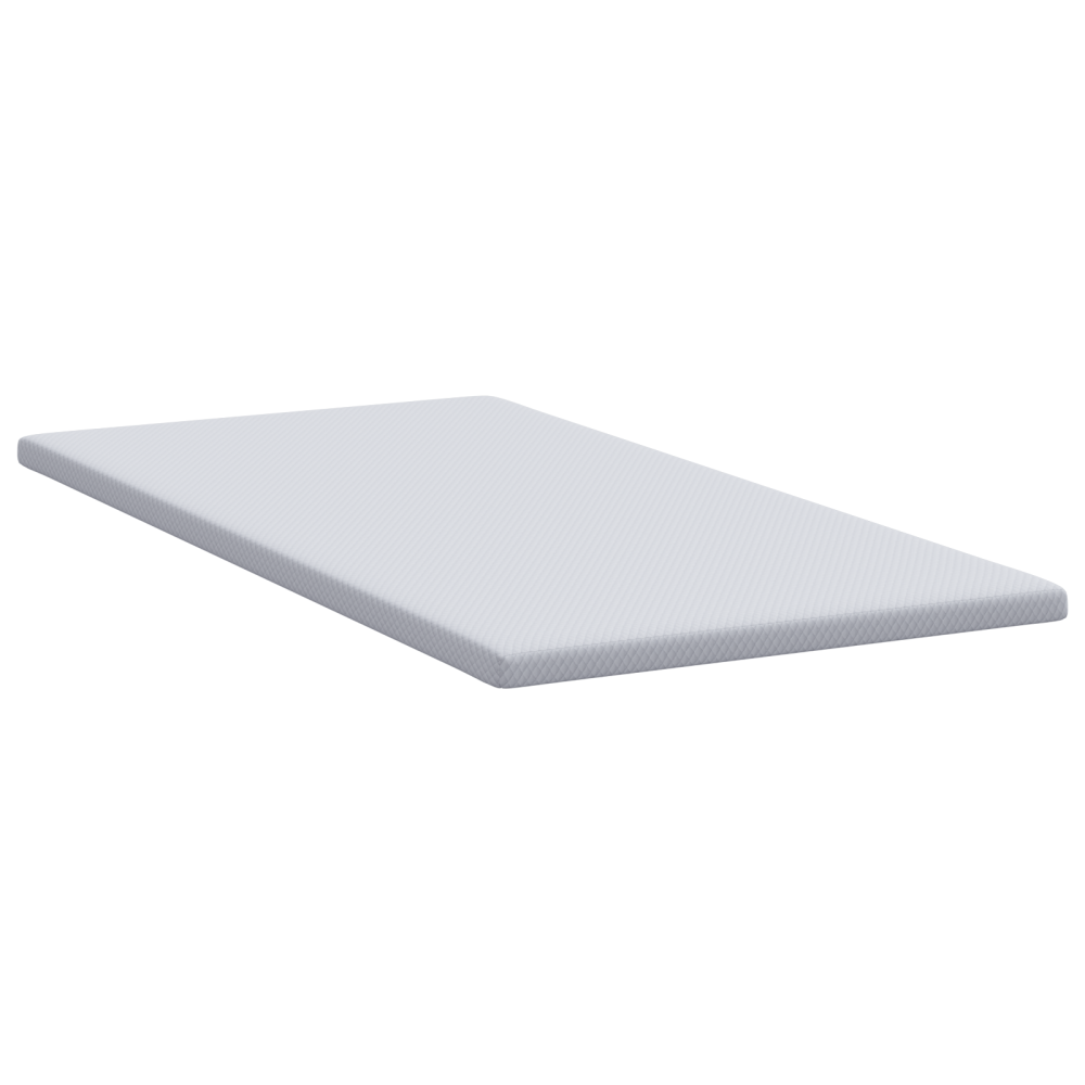 Produktbild för Memory foam madrass toppers for Vuxna Mjuk 90 x 190 cm Vit