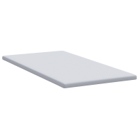 Produktbild för Memory foam madrass toppers for Vuxna Mjuk 120 x 200 cm Vit