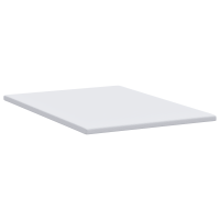 Produktbild för Memory foam madrass toppers for Vuxna Mjuk 140 x 190 cm Vit